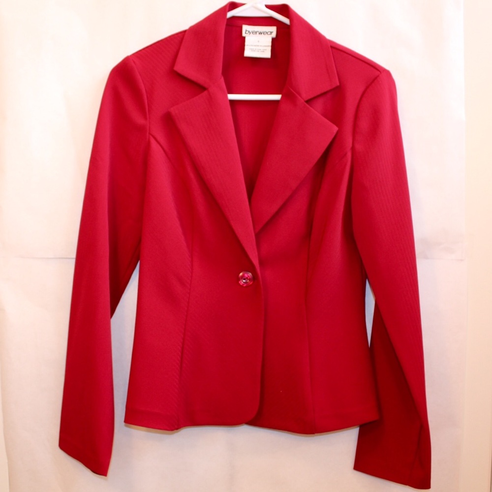 Byerwear truly red blazer